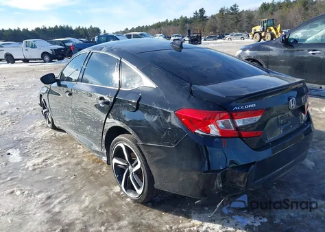2022 Honda Accord Sport z USA, uszkodzony, nr VIN 1HGCV1F3XNA105900